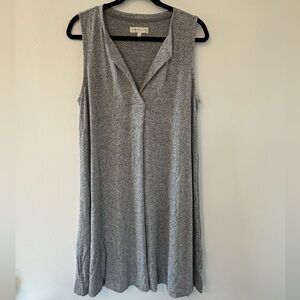 Lou & Grey for Loft Gray Dress size Large